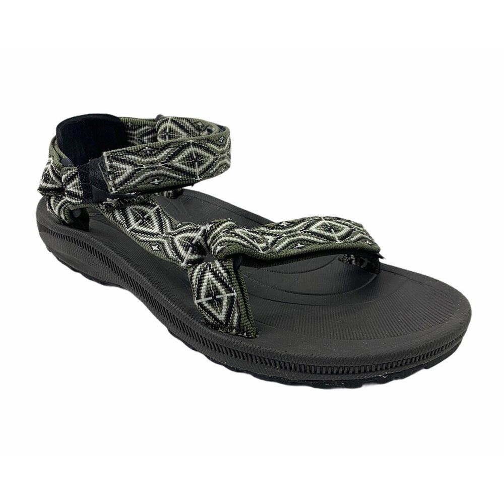 Teva Sandals 6 Hurricane Aztec Gray Green Sport Water Casual Hiking